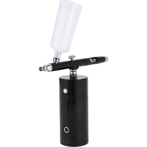 Hand Hold Airbrush Minikompressor Air Brush Tan Master Kits Commercial Foundation Make Up Piston Compressor