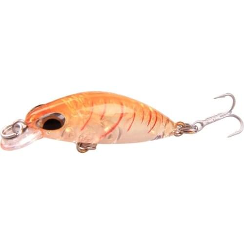 LUTAC Minnow Lures Jerkbait Hard Plastic Wobblers Fishing Carp Bass Lure Fishing Tackle 40MM 3G