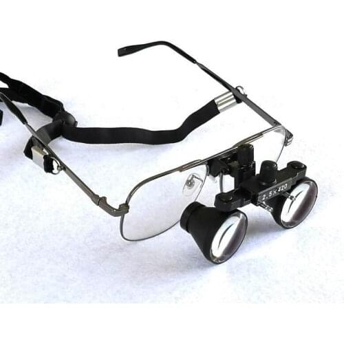 Dental surgical optical magnifier magnifying glass lens