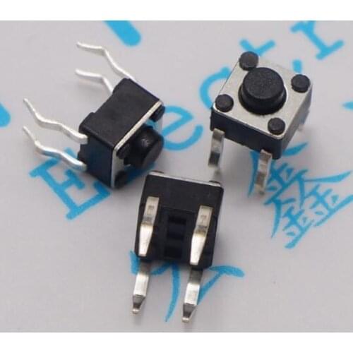 4.5X4.5X3.8MM 4.5X4.5X4.3MM 4.5X4.5X5.0MM DIP4 Tactile Tact Mini Push Button Switch Micro Switch Momentary DIP-4 20PCS/lot