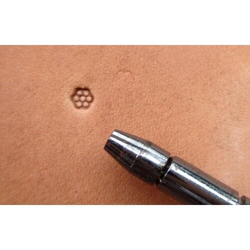 Advanced steel Plant seed pattern Hand-work unique design leather working tools carving punches stamp craft tools