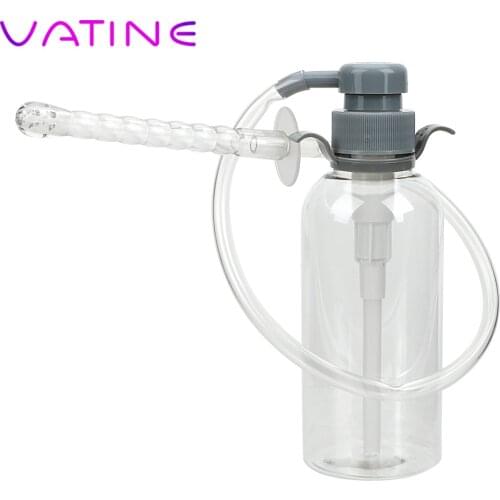 VATINE 300mL Anal Cleaner Butt Vagina Cleaning Sex Toys for Women Rectal Sprayer Douche Enema Sex Products