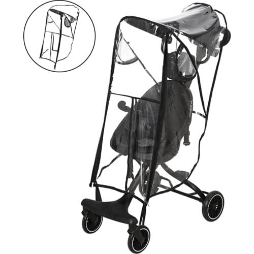 Waterproof Windproof Stroller Accessory for All-Around Protection Universal Waterproof Raincoat Stroller Rain Cover Accessory