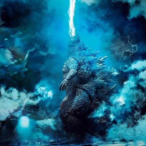 Bandai Japanese anime Godzilla vs. King Kong 16cm Godzilla King of Monsters toy doll doll articulated movable model decoration