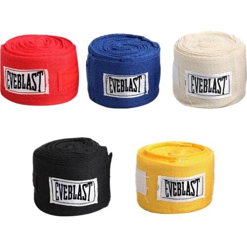 1 Rolls 5M Cotton Sports Strap Boxing Bandage Sanda Muay Thai Taekwondo Hand Gloves Wraps Boxing Handwraps for Training Bandages