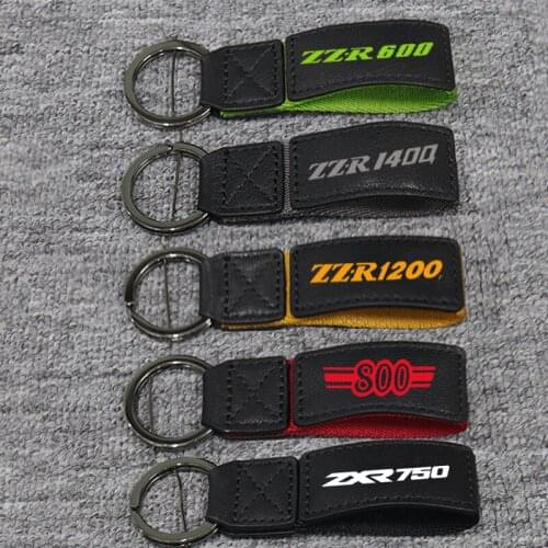 3D Key Holder Chain Collection Keychain For Kawasaki W800/SE ZXR750 ZZR1200 ZZR1400 ZZR600 Motorcycle Key Ring Key