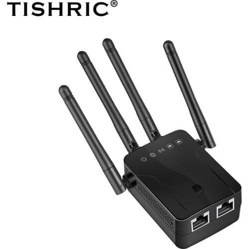 5G Wifi Repeater Wifi Router 5Ghz 1200Mbps Gigabit Router Wifi Extender Signal Booster Wireless Repeater Dual Band Wi-fi Router