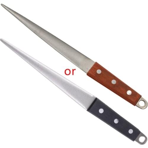 Diamond Knife Honing Rod Professional Chef Knife Sharpening Steel Kitchen Knives Sharpeners Ideal for Chef Knife