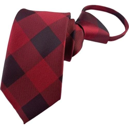 Silk 8cm formal tie multi-colour stripe square jacquard tie idea Mens business wedding tie Gravata accessories