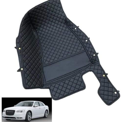 Leather car floor mats for chrysler 300c Lancia Thema 2005-2020 pacific assessories voyager pt cruiser sebring
