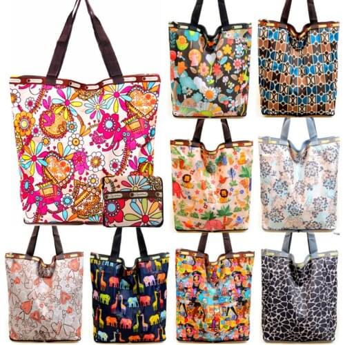 Fashion Portable Folding Shopping Bag Women Shoulder Crossbody Bags Bolsa Feminina Summer Beach Tote Handbags Lady Brand