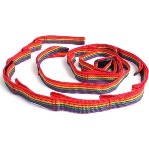 Outdoor Colorful Tent Hang Lanyard Tent Rope Cord Lamp Hanging Decoration Camping Clothesline Ribbon