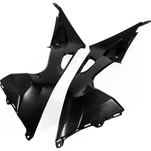 New Motorcycle 100% Carbon Fiber Tank Side Fairings Panels (Replacement) For BMW S1000RR S1000 RR 2009 2010 2011 2012 2013 2014