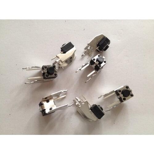 With long bracket Horizontal touch switch Micro switch Button 6*6*5MM Copper foot Button jog