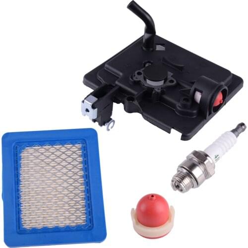 Air Filter Cleaner Primer Base Replacement Fit for Briggs Stratton Lawnmower 792040 691753 496116 795259