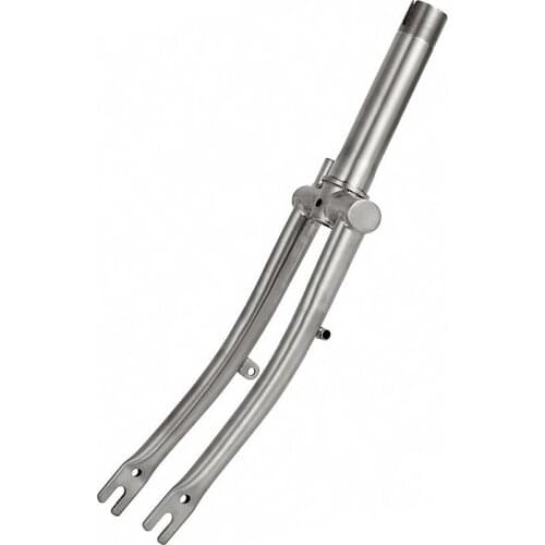 Titanium Fork-fit Brompton-1&1/8"-Threaded-Super light Ti-302g