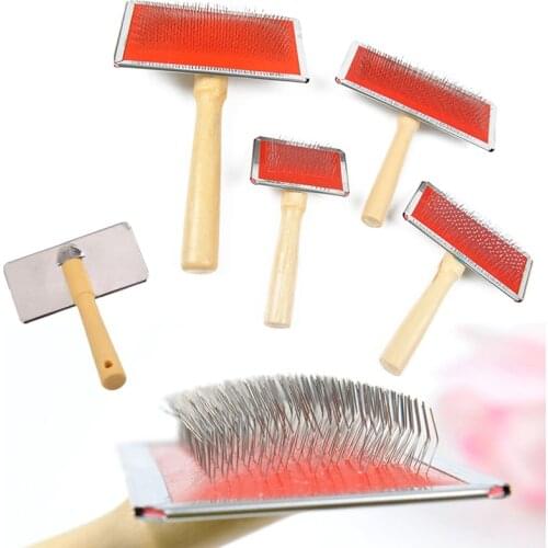 High Quality Pet Dog Needle Comb Puppy Cat Hair Gilling Beauty Bath Massage Grooming Comb Brush Pet Cleaning Supplies