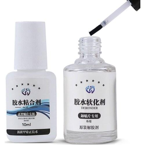 1Pcs 10ml Nail Correction Glue Paronychia Nail Glue Ingrown Toenail Correction Pedicure Toe Patch Foot Care Nail Tools