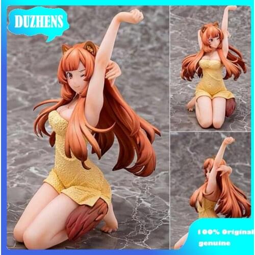 100% Original genuine Tate no Yuusha no Nariagari Raphtalia 17cm Action Figure Anime Figure Model Figure Collection Doll Gift