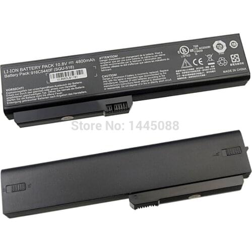 Laptop Battery for Gigabyte W251U Series for Fujitsu-Siemens Amilo Pro Si1520 V3205 564E1GB SQU 518 SQU 522