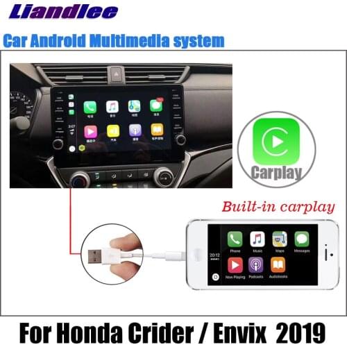 Liandlee Android 8.1 UP For Honda Crider / Envix 2018 2019 Car IPS Screen Carplay Camera BT Wifi GPS Navi Map Navigation Media