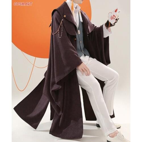 Anime BUNGO STRAY DOGS Figure Dazai Osamu Samurai Uniform Cosplay Costume Halloween Suit For Men 2021 New