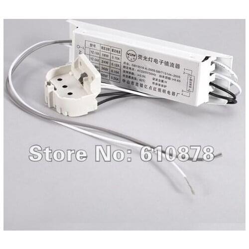 Fast Shipping,AC180 - 250V Fluorescent 55W Lamps Lighting Electronic Ballast with Lamp Socket , Suitable for H tube lamp