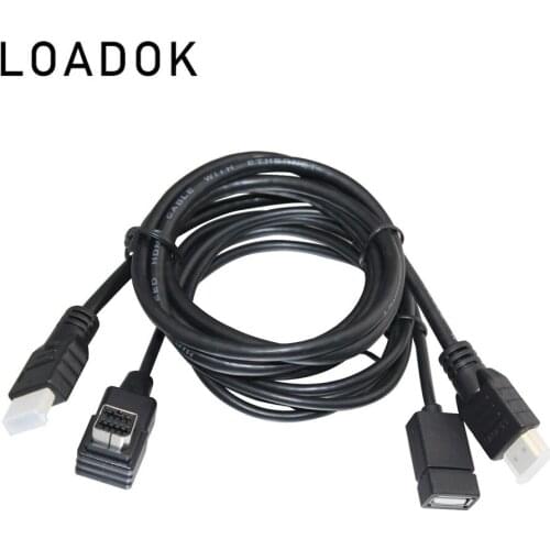 CD-IH202 HDMI USB to 30 Pin Interface for Pioneer AVIC-Z150BH AppRadio Car Stereo Connector Cable for iPhone