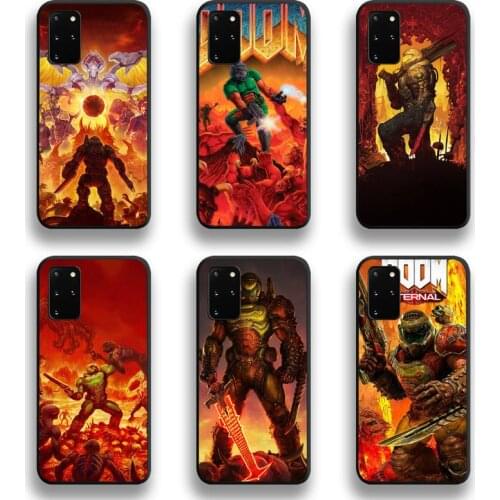 Doom Game Skull Phone Case For Samsung Galaxy S20 FE plus Ultra S6 S7 edge S8 S9 plus S10 5G lite 2020