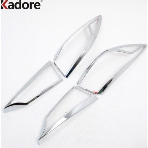 For Mazda 3 Axela 2014 2015-2018 Sedan ABS Chromed Rear Light Lamp Covers Tail Light Lamp Covers Car Accessories Styling