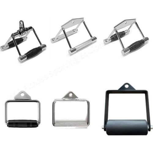 Fitness Cable Machine Attachments Biceps triceps Traning Pulling down Weight Lifting Gym Home Workout Equipment Accessories