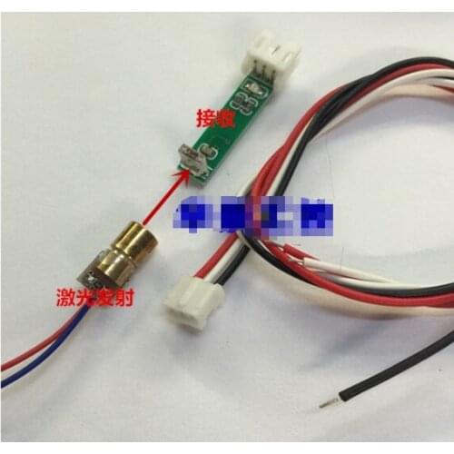 Laser diode+receiver module sensor