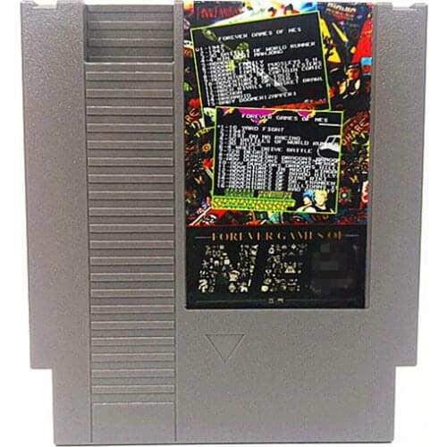 FOREVER DUO GAMES OF NES 852 in 1 (405+447) Game Cartridge for NES/FC Console, Total 852 Games 1024MBit Flash Chip in Use