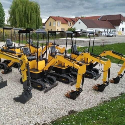 HIGHTOP GROUP New Cheap New Design Hot Selling Crawler Mini Excavator Hydraulic 1 ton digger