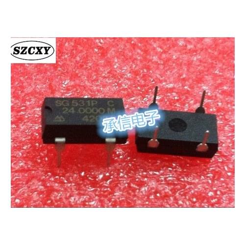 New and original 10PCS 24M SG-531P 24MHZ 4.9152MHZ OSC Active crystals