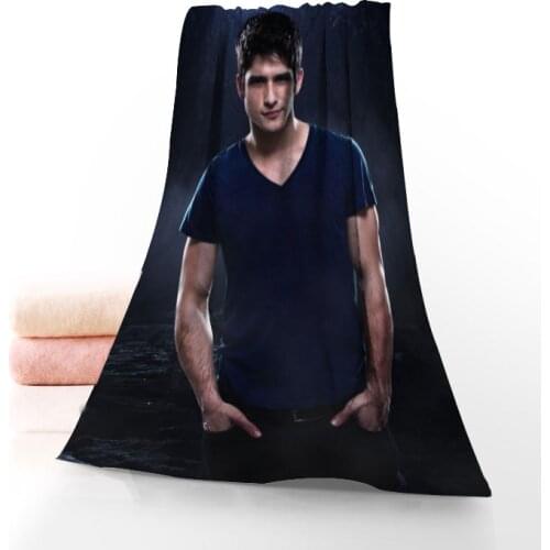 Teen Wolf Towel Printed Cotton Face/Bath Towels Microfiber Fabric For Kids Men Women Shower Towels 70X140cm