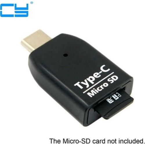 USB 3.1 Type C USB-C to Micro SD SDXC TF Card Reader Adapter for Cell Phone