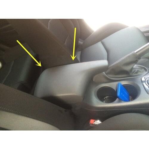 Customzied Color Microfibre Leather Center Armrest Cover For Mazda Axela AB237