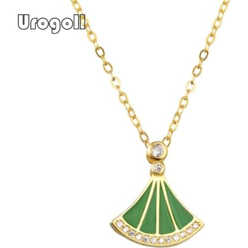 Genuine 925 Sterling Silver Necklaces For Women Luxury Wedding Engagement Anniversary Party Silver 925 Jewelry Necklace Gifts