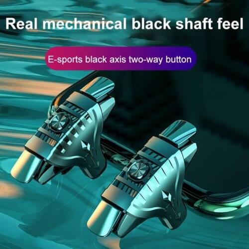 2 Pcs Phoen Game Controller Gamepad Mobile Gaming Trigger Aim Button Joystick For PUBG Smart Phone Game Controller Joysticks