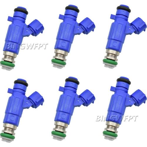 6pcs/lot Fuel Injector Nozzle For Nissan GTR Skyline R34 RB25DET 2.5 16600-AA500 FBJE100 16600AA500