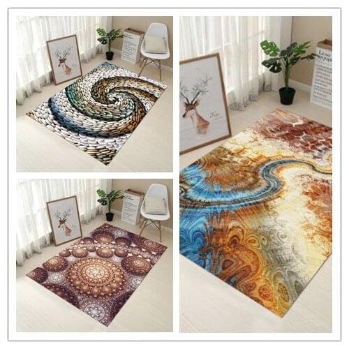 80*120cm Creative Europe Type 3D Printing Carpet Hallway Doormat Anti - Slip Bathroom Carpet Absorb Water Kitchen Mat/Rug