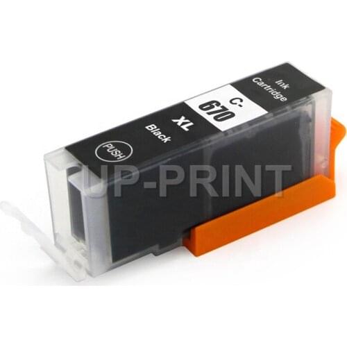 UP 5PCS PGI670 670xl black compatible ink cartridges for Canon MG6860 MG5760 MG6865 MG5765 TS6060 TS5060 printer