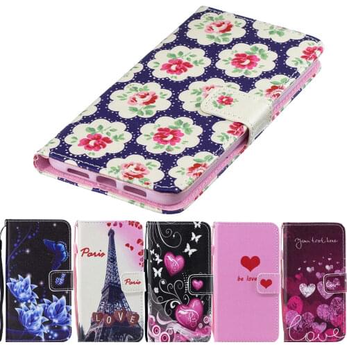 Colorful Leather Wallet Flip Cover Case For Samsung Galaxy A9 A7 2018 S10 S10e J2 Pro J4 Core J6 A6 Plus J415F J250F A8 Star