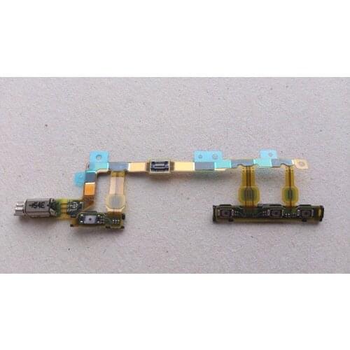 For Xperia Z3 Compact D5803 D5833 Volume Button Vibration Motor and Power Switch Flex Cable