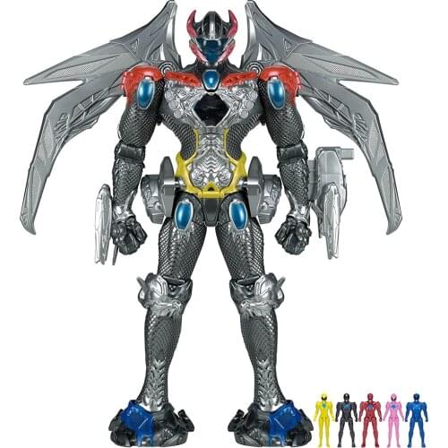 Action Figure Christmas Gifts Doll Toys Powe Ranger Combination Deformation Transformation Dinosaur Warrior Megazord