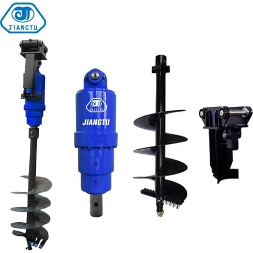 Factory Price Excavator Attachments Hydraulic Soil Earth Auger