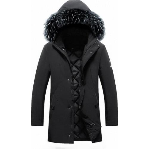 HORMETCI Men's Long Parkas