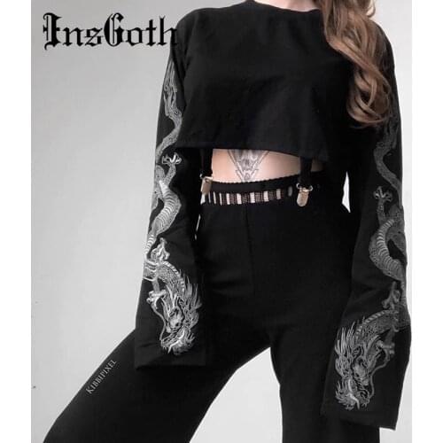 INSGOTH Sweatshirts For Women