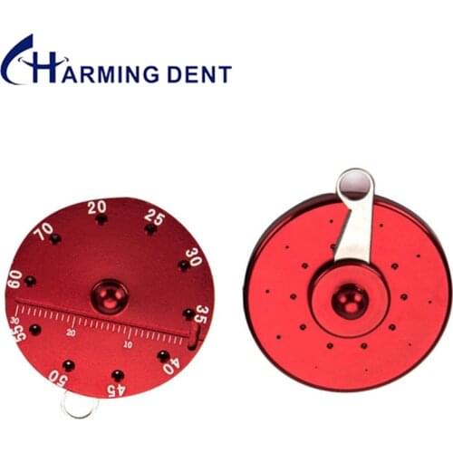 Oral Materials Autoclavable Dental Gutta Percha Cone Cutter Resilon Point Ruler Dental Blades Trimmer / Gutta Cutter Measurement